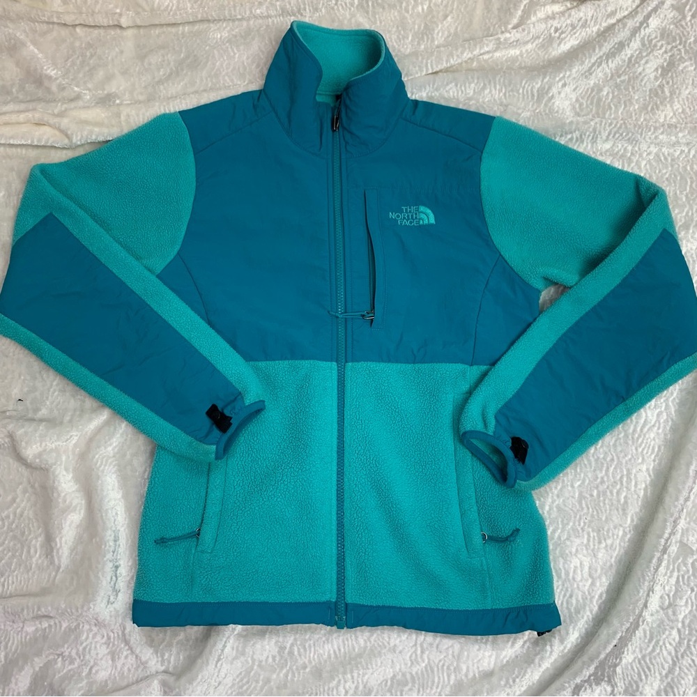 The North Face Teal Denali Fleece Jacket size XS